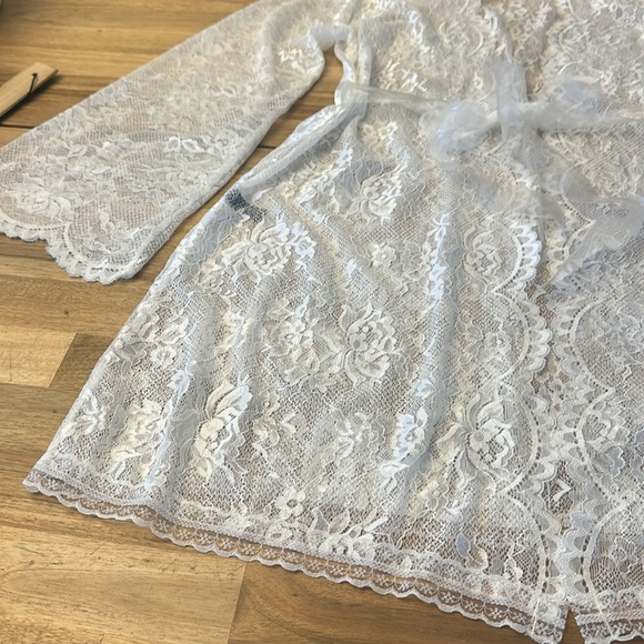 İCOLLECTION ⭐️  sheer lace robe - Picture 6 of 8